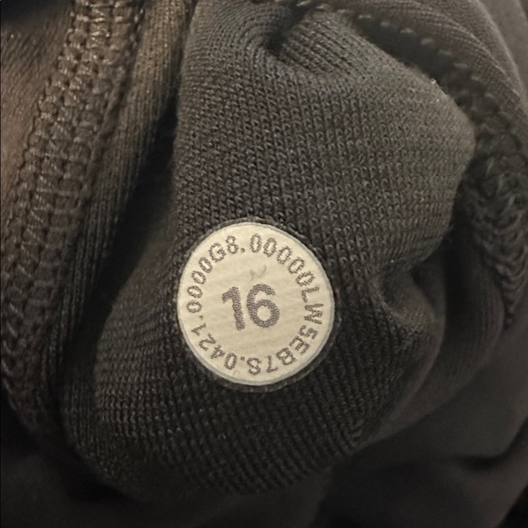 Lululemon Align High-Rise Pant 25 inches inseam Graphic Size 16 Black - Picture 12 of 12